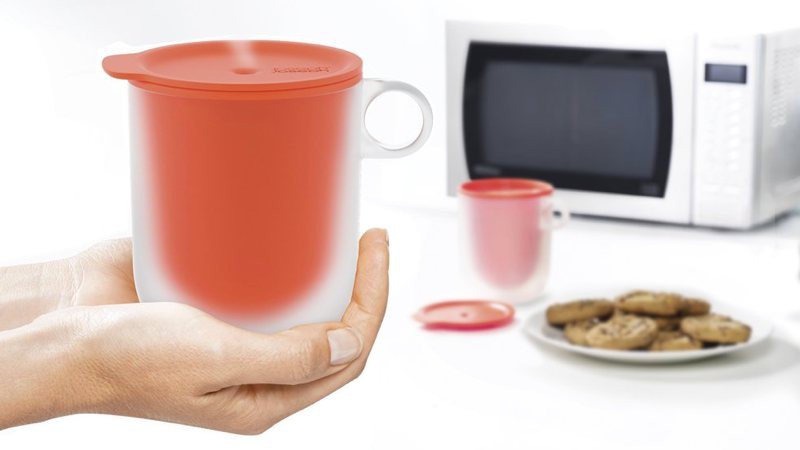 Con estas tazas para microondas no te quemarás las manos