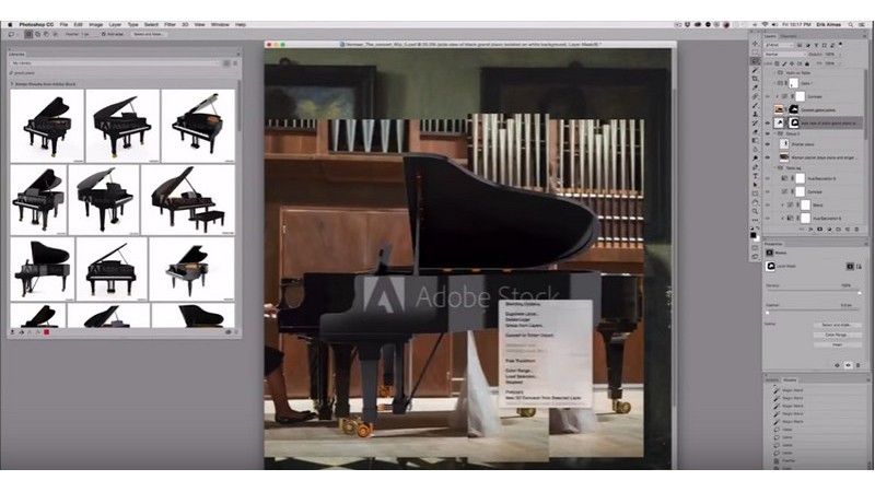 Recrea un cuadro de 1664 usando sólo Photoshop e imágenes de Adobe Stock