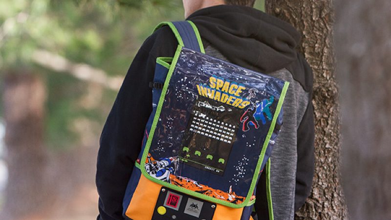 Mochila de Space Invaders: ¡Me la pido!