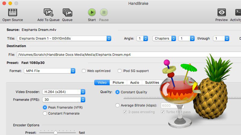 Handbrake, para convertir vídeos de un formato a otro fácilmente
