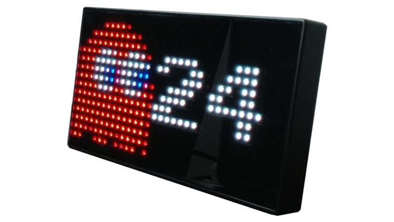 Un reloj animado de Pac-Man ideal para los más geek