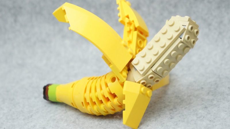 Comida hecha con LEGO, ¡para chuparse los dedos!