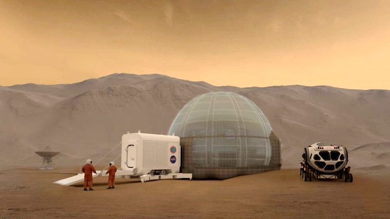 Mars Ice Dome: así podríamos vivir en Marte