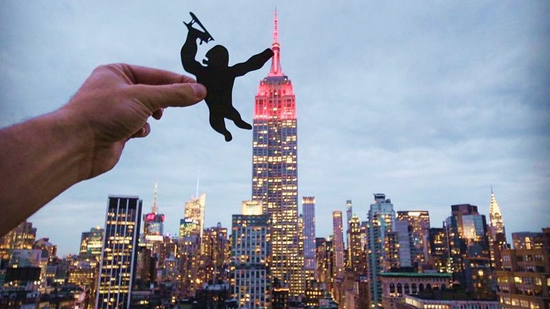 Fotos más originales con un simple trozo de papel