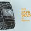 Paprcuts Watch, un reloj de pulsera… de papel