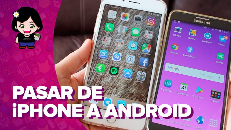 Vídeo: cómo pasar contactos, música y fotos de iPhone a Android