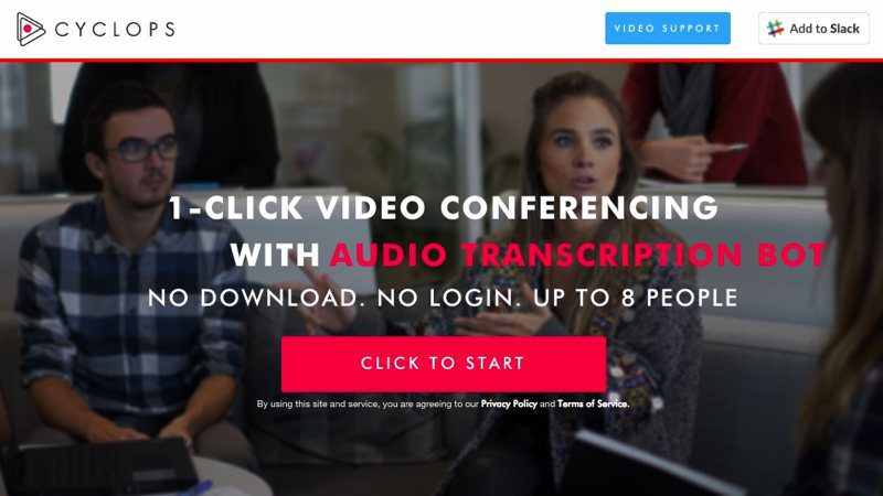 Videoconferencias gratis en tu navegador con Cyclops