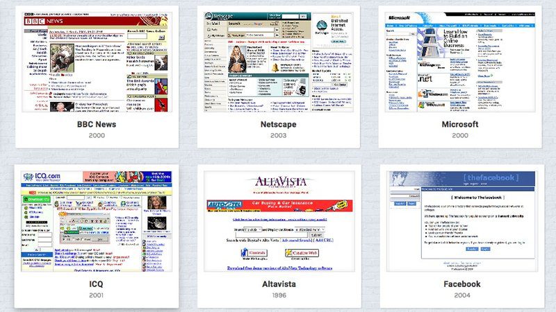 Web Design Museum, el museo de Internet retro