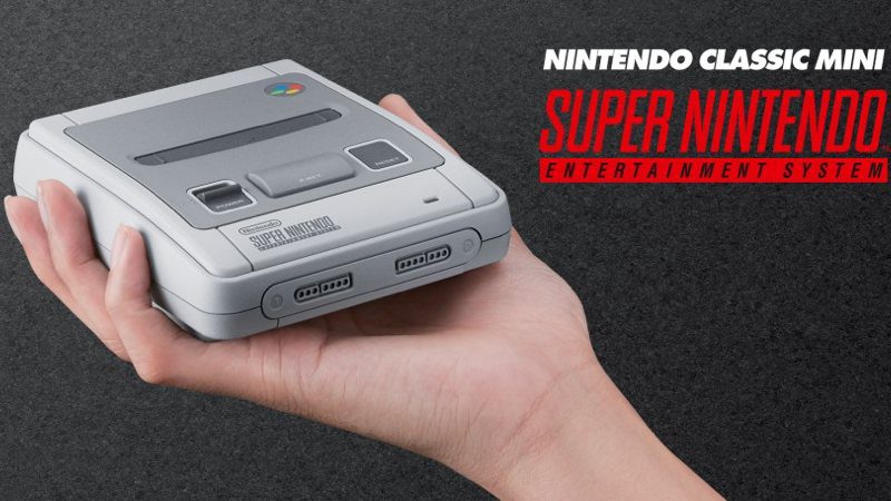 Nintendo anuncia la versión mini de la SNES