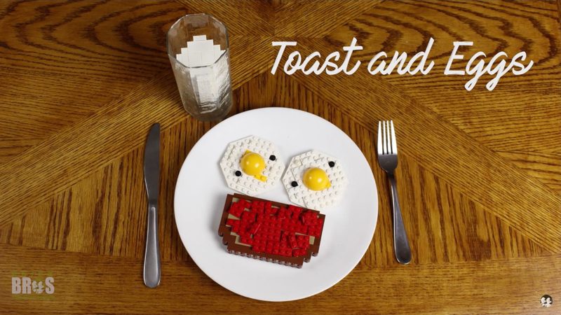 Un desayuno de LEGO
