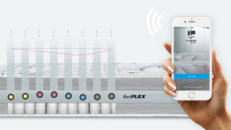 iBedFlex, una cama inteligente y muy tecnológica