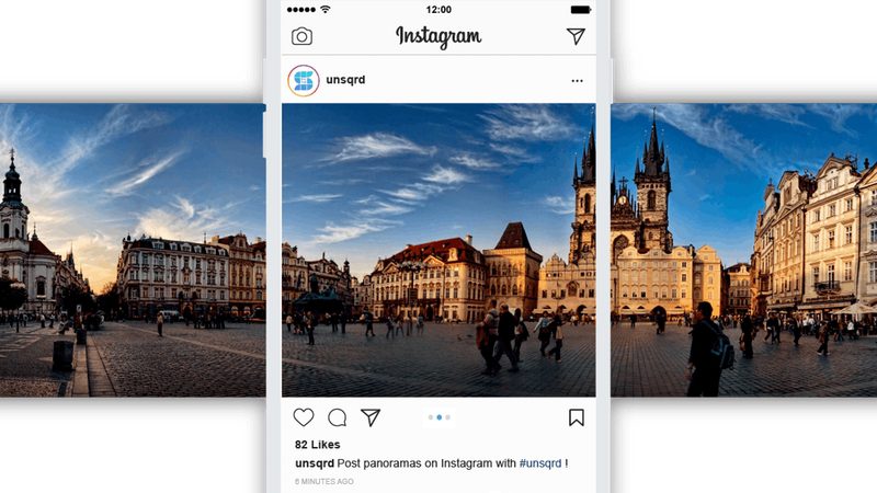 Unsquared: publica fotos panorámicas en Instagram fácilmente
