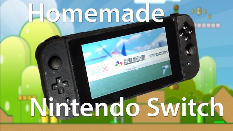 Este chico ha creado un clon de Nintendo Switch con un emulador retro