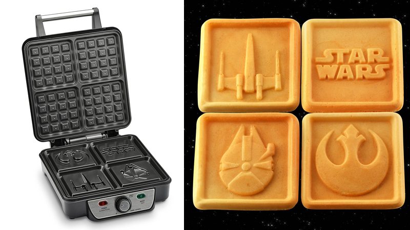 Los gofres están más ricos si son de Star Wars