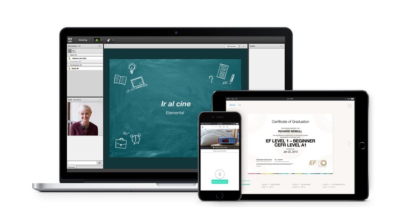Aprende inglés online con los cursos de EF English Live