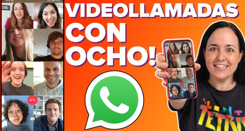 WhatsApp: cómo hacer videollamadas con hasta 8 personas