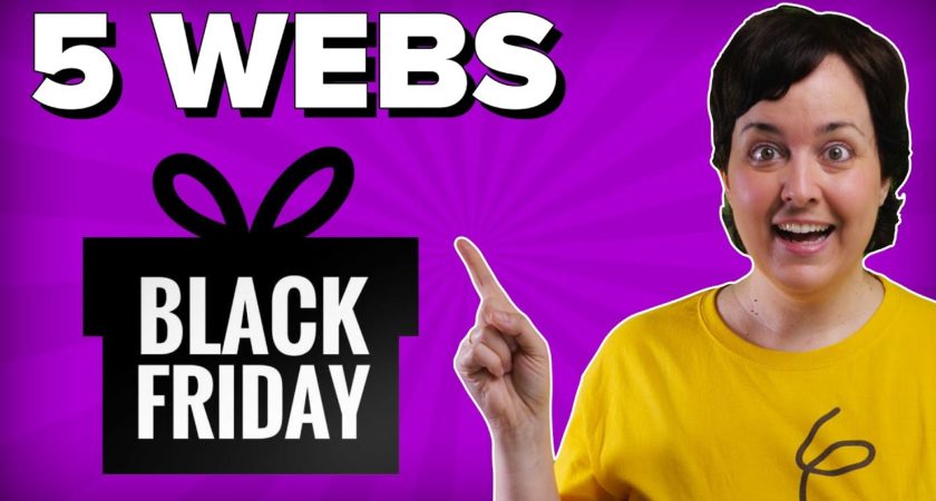 5 páginas web útiles para Black Friday y compras navideñas