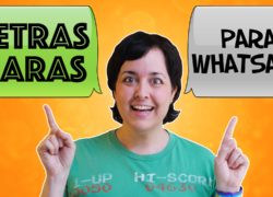 Cómo escribir con letras diferentes en WhatsApp
