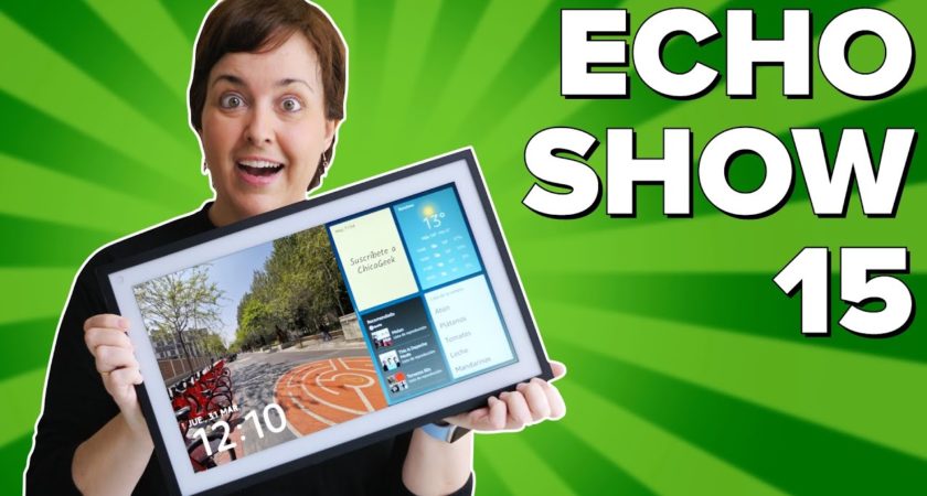 Amazon Echo Show 15 con Alexa, el altavoz que parece un cuadro