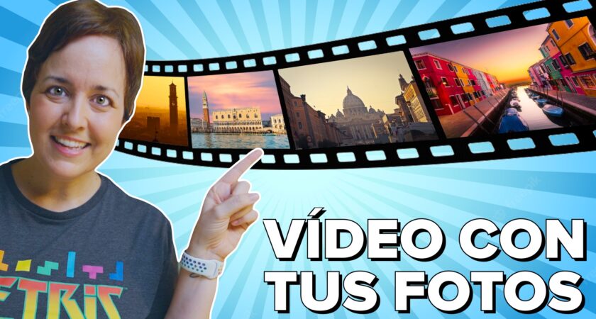 Cómo crear un vídeo con tus fotos, música de fondo y transiciones