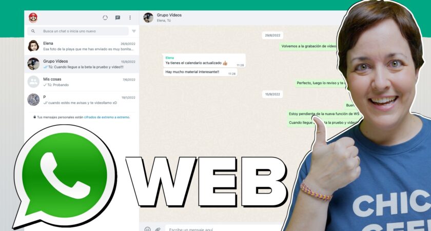 Sácale todo el partido a WhatsApp Web