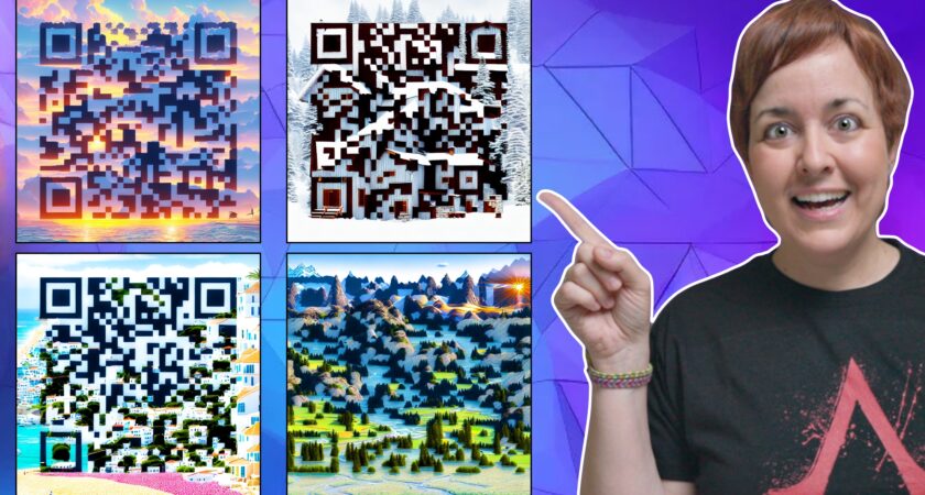 Crea increíbles códigos QR artísticos con ayuda de la IA