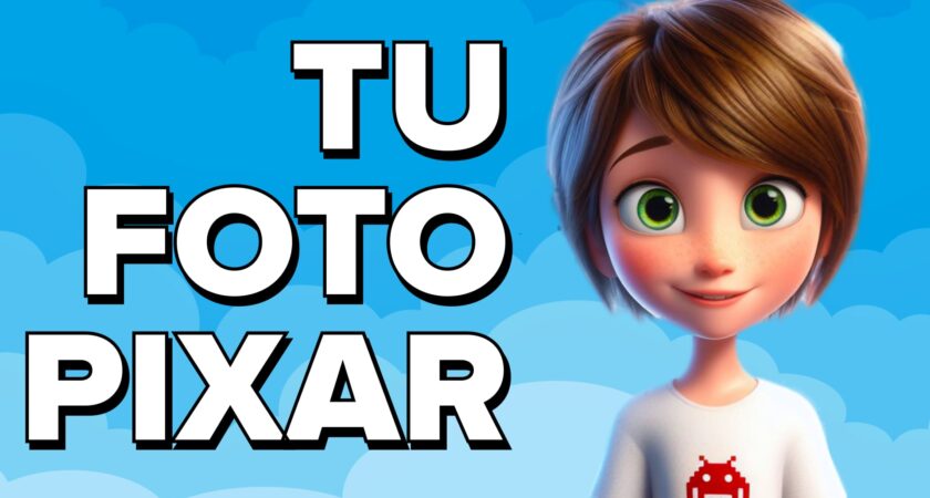 Cómo hacer tu foto estilo Pixar