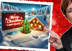 Cómo crear tu felicitación de navidad, original y muy fácil
