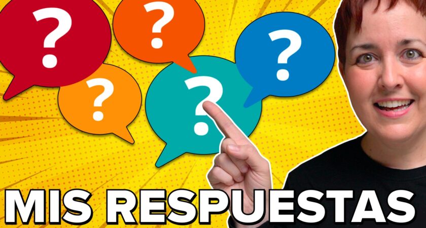 Respondo vuestros comentarios más frecuentes