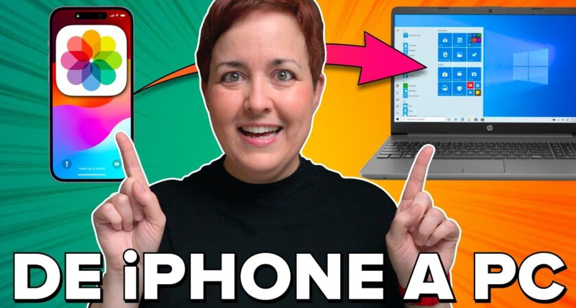 Cómo pasar fotos y vídeos de iPhone a Windows, rápido y fácil