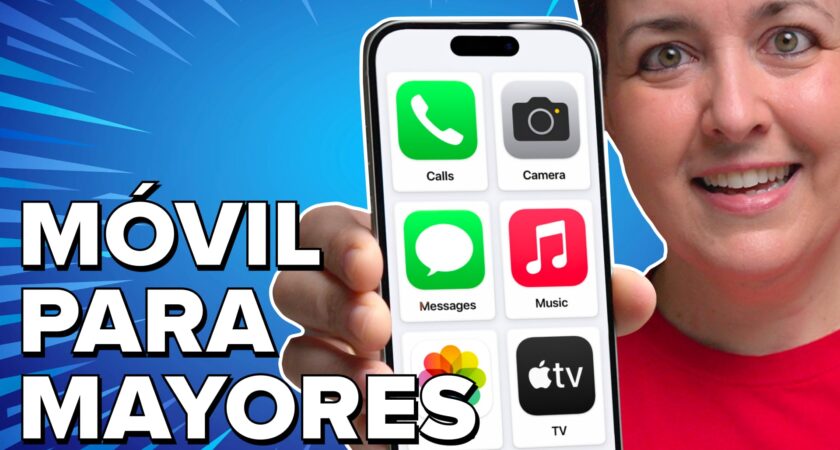 Cómo adaptar un iPhone o Android para personas mayores