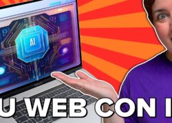 Cómo crear una página web con IA