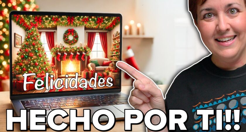 Crea tu propia felicitación de Navidad personalizada