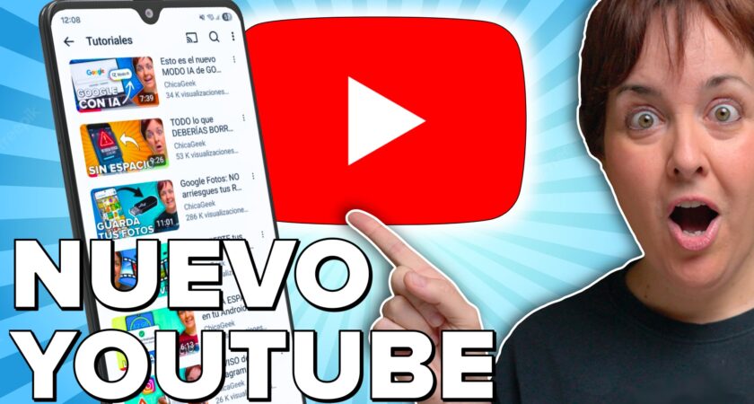 ¿Has visto el nuevo YouTube? Te enseño lo que ha cambiado