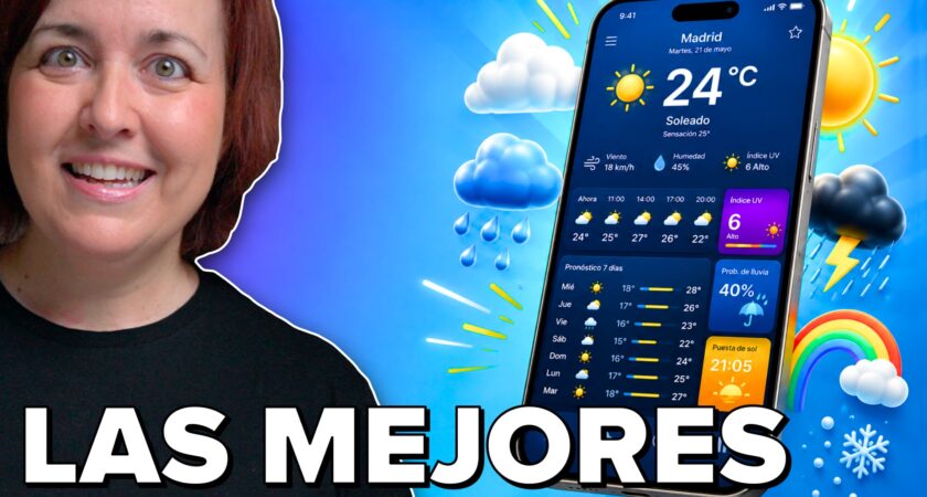 Estas apps del tiempo hacen que la de serie parezca aburrida
