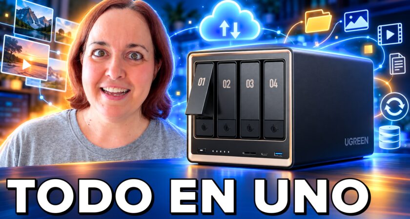 UGREEN NAS DXP4800 GT: así es tener tu propia nube en casa